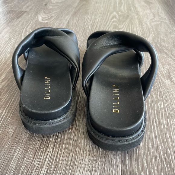 Billini Twisted Black Sandals - Picture 7 of 7